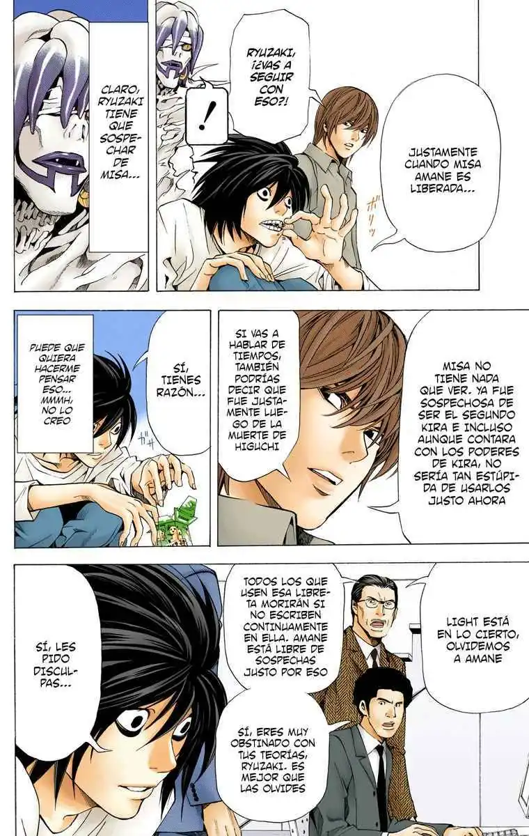 Página 8 — Death Note - full color Capítulo 57
