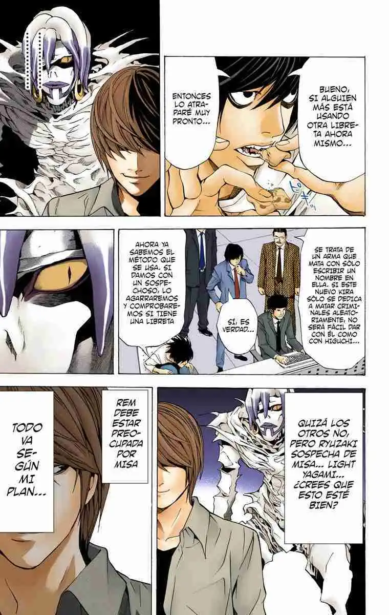 Página 9 — Death Note - full color Capítulo 57
