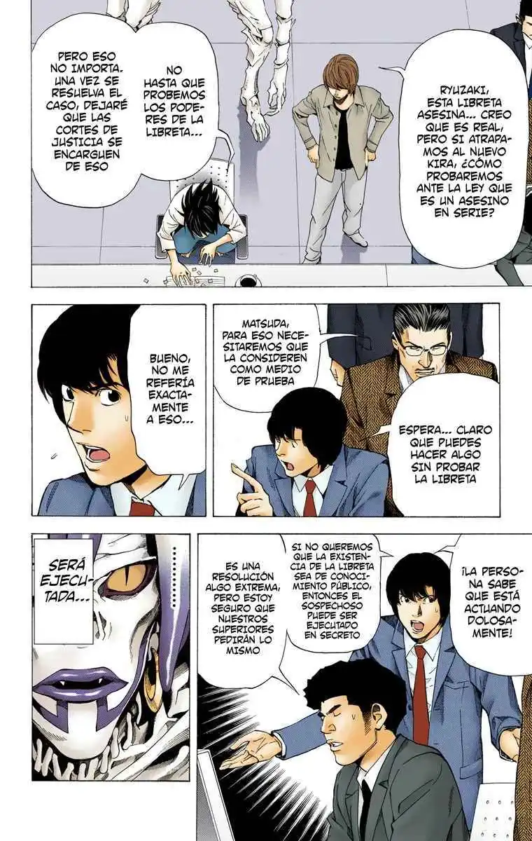 Página 10 — Death Note - full color Capítulo 57
