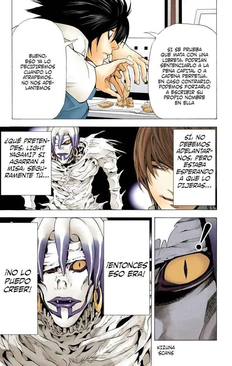 Página 11 — Death Note - full color Capítulo 57