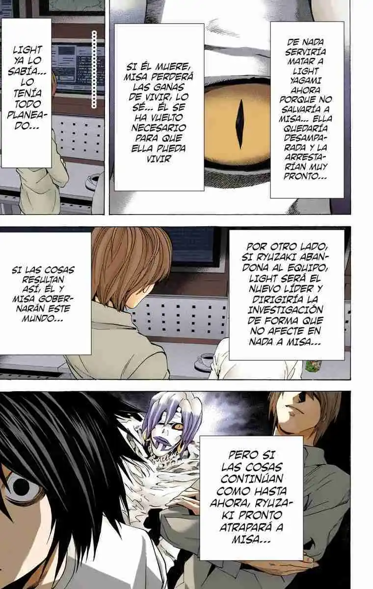 Página 13 — Death Note - full color Capítulo 57