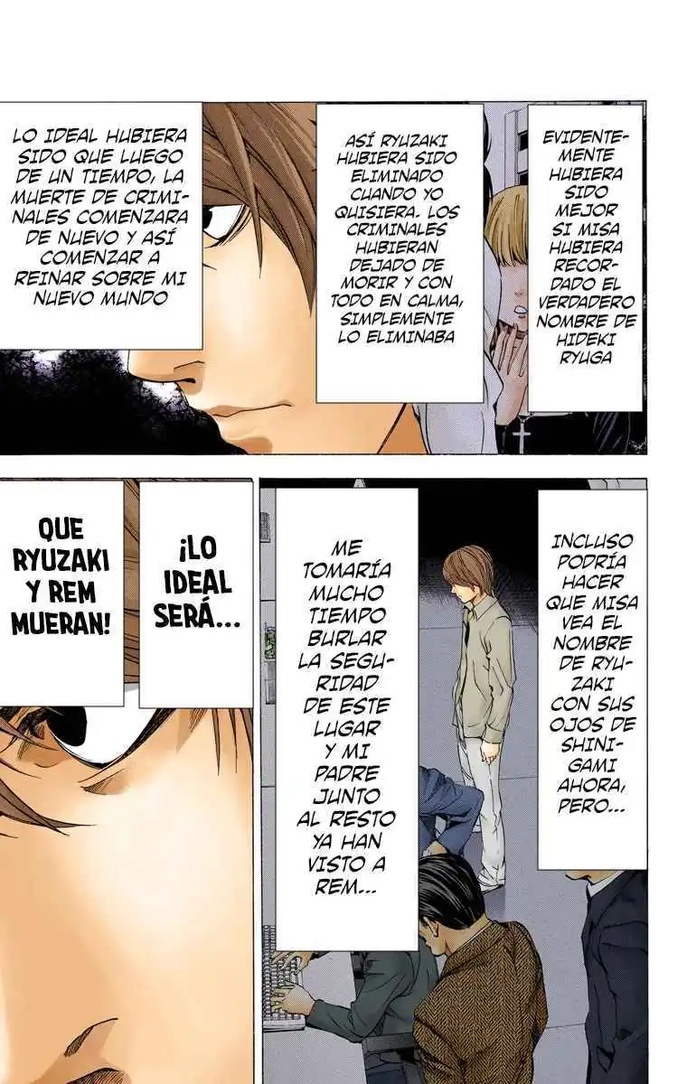 Página 15 — Death Note - full color Capítulo 57
