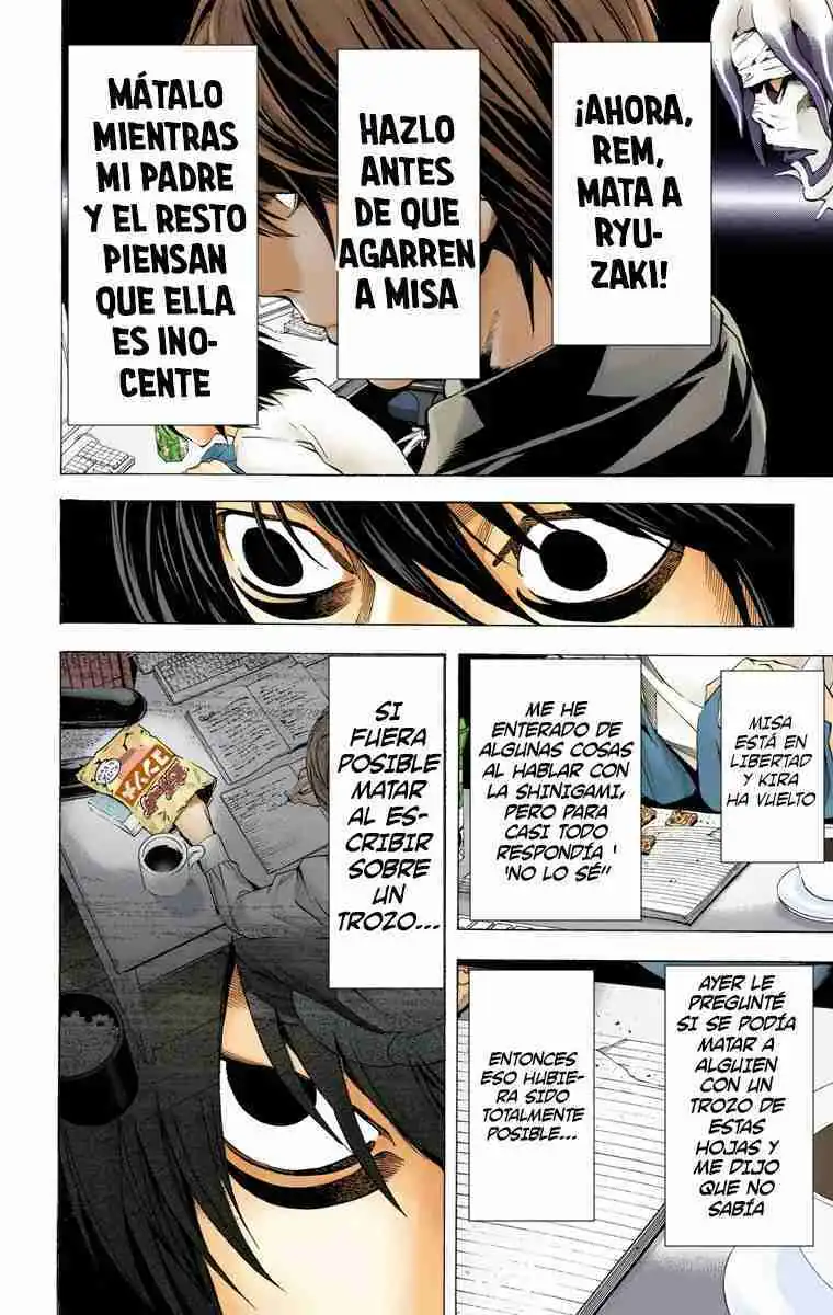 Página 16 — Death Note - full color Capítulo 57