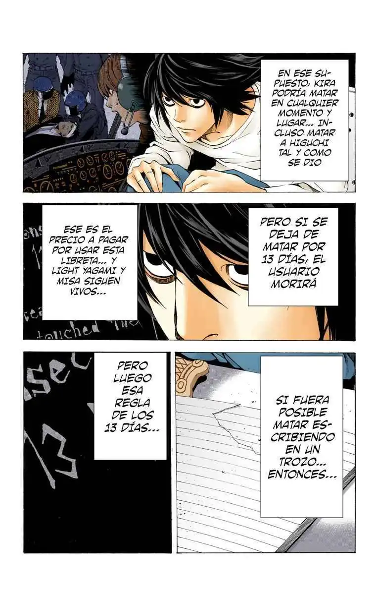 Página 17 — Death Note - full color Capítulo 57
