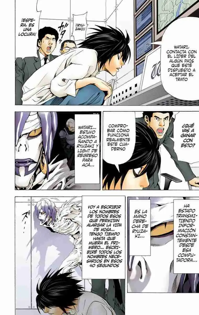 Página 20 — Death Note - full color Capítulo 57