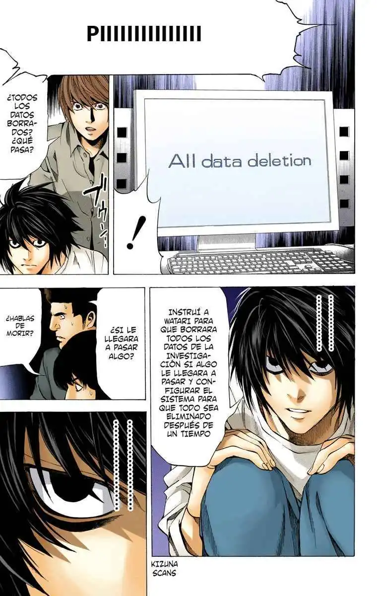 Página 3 — Death Note - full color Capítulo 58