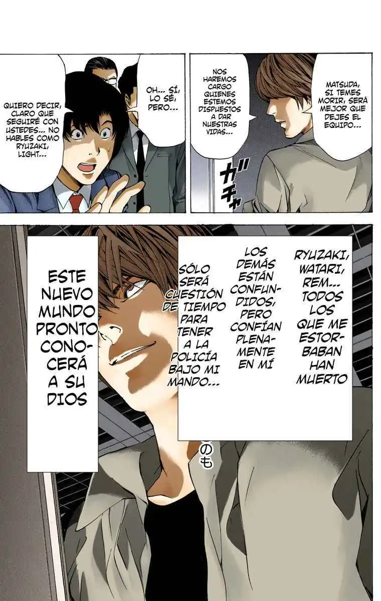 Página 18 — Death Note - full color Capítulo 58