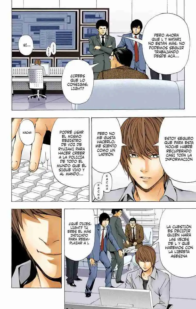 Página 8 — Death Note - full color Capítulo 59