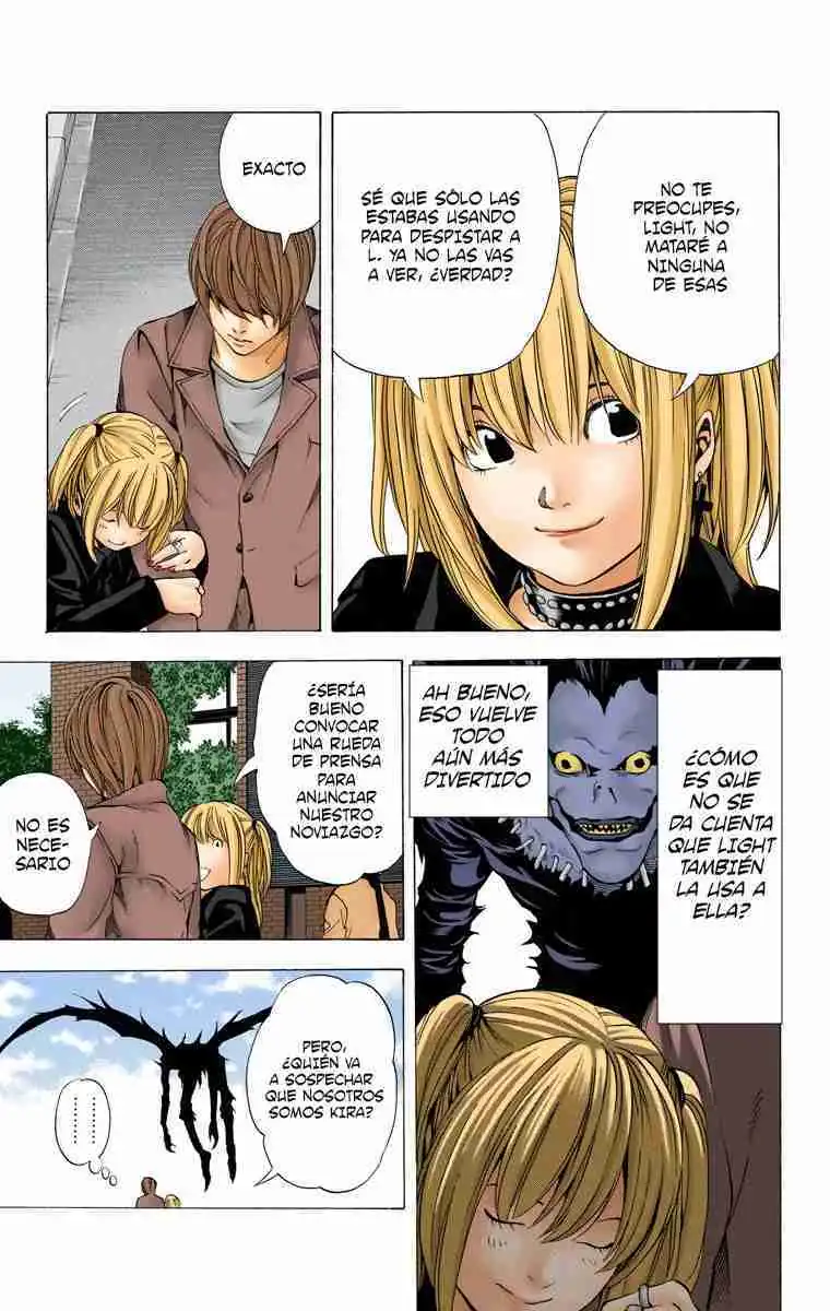 Página 18 — Death Note - full color Capítulo 59