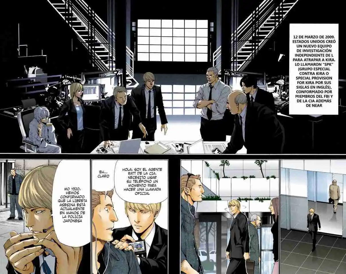 Página 8 — Death Note - full color Capítulo 60