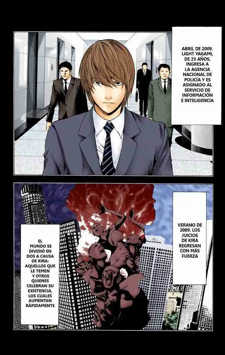 Página 9 — Death Note - full color Capítulo 60