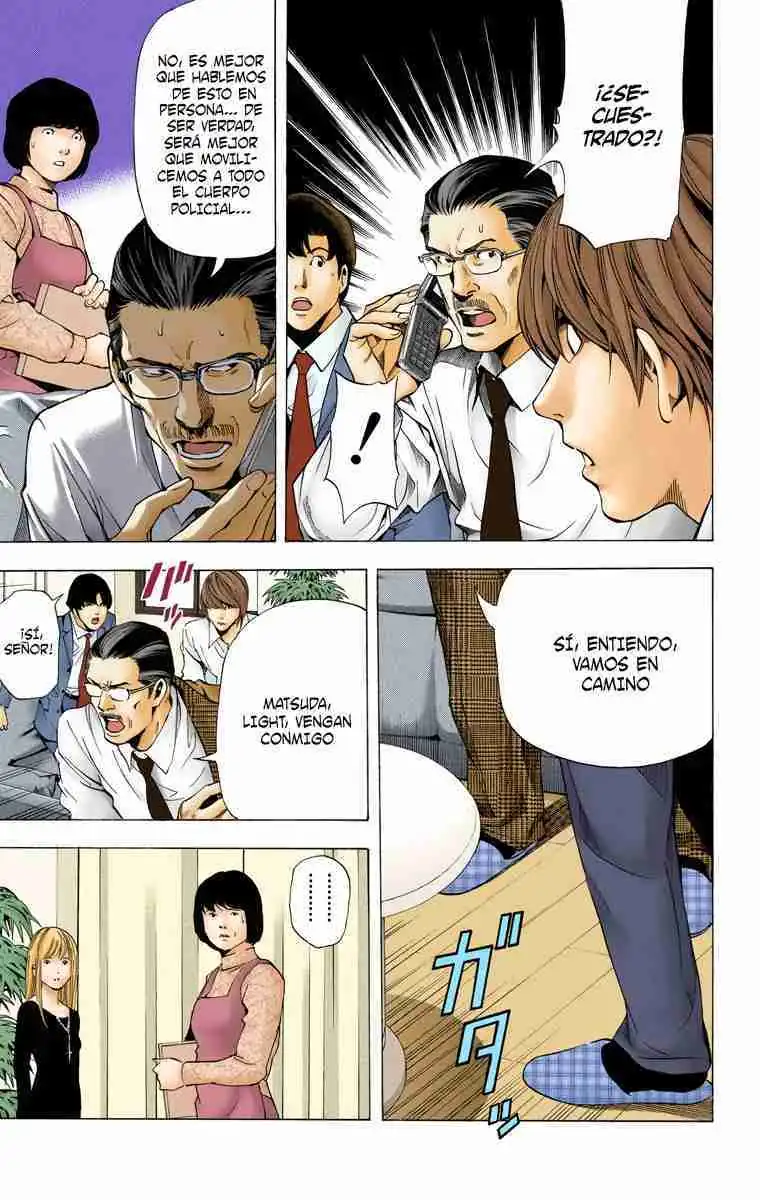 Página 20 — Death Note - full color Capítulo 60
