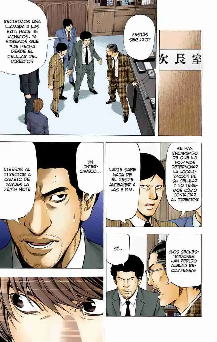 Página 22 — Death Note - full color Capítulo 60