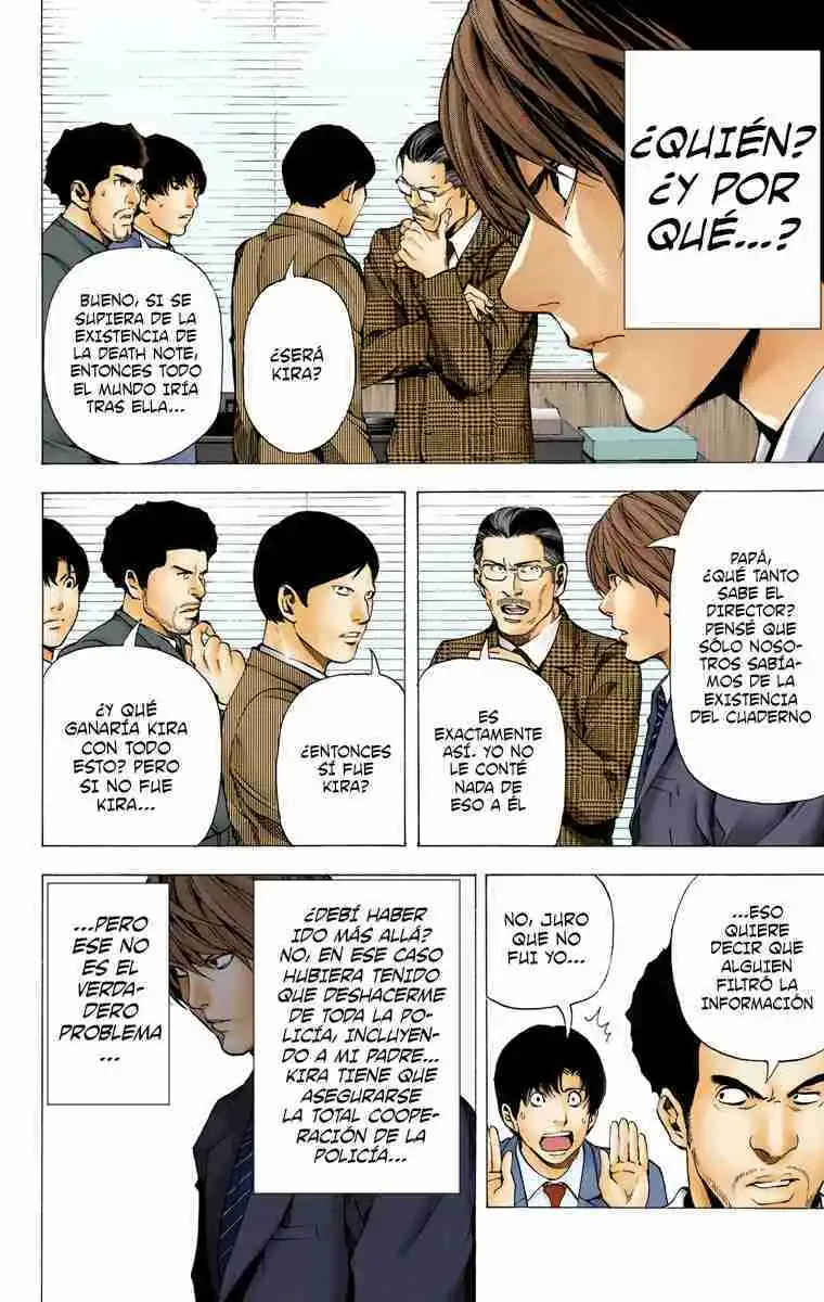 Página 23 — Death Note - full color Capítulo 60