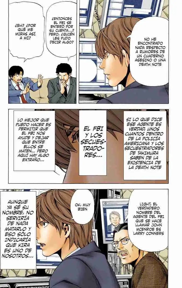 Página 13 — Death Note - full color Capítulo 61