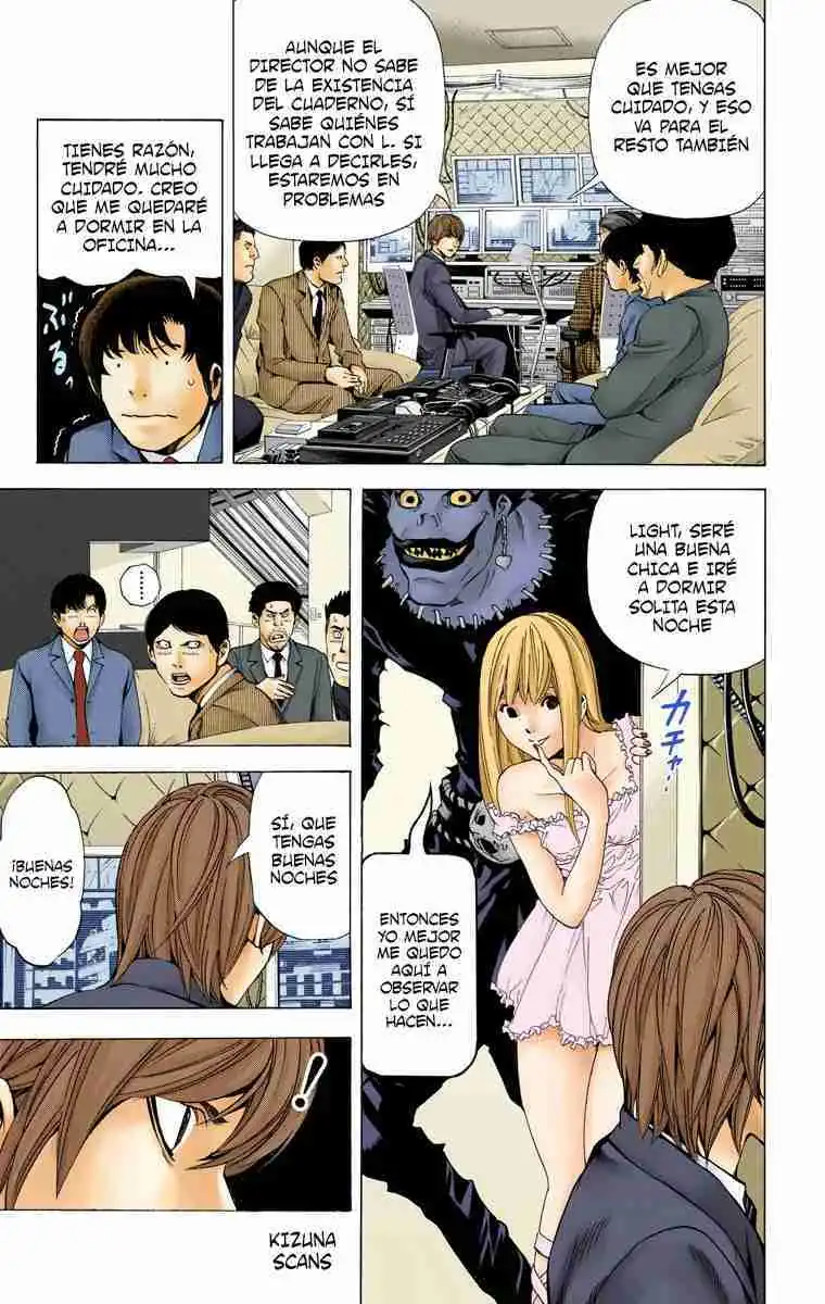 Página 15 — Death Note - full color Capítulo 61