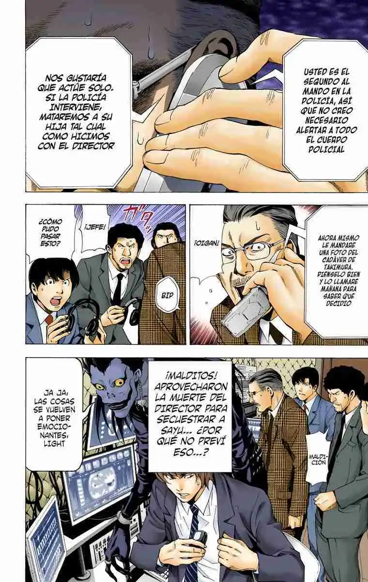 Página 18 — Death Note - full color Capítulo 61