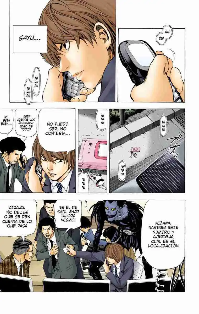 Página 19 — Death Note - full color Capítulo 61