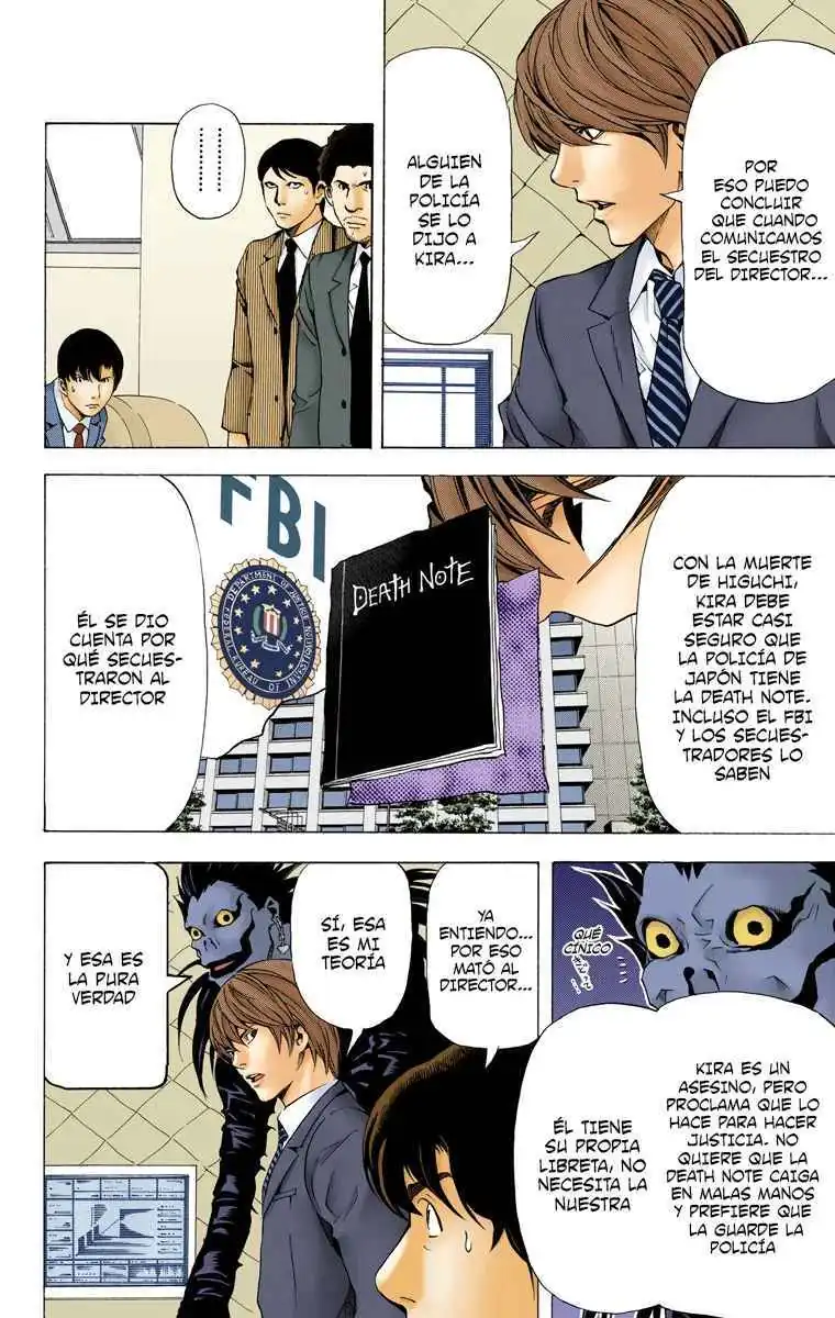 Página 9 — Death Note - full color Capítulo 62