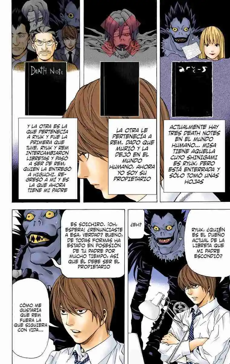 Página 15 — Death Note - full color Capítulo 62
