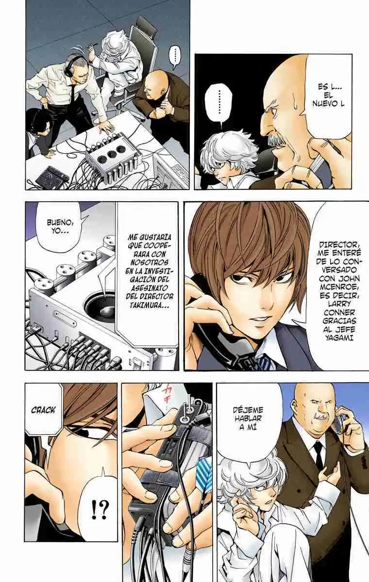 Página 8 — Death Note - full color Capítulo 63