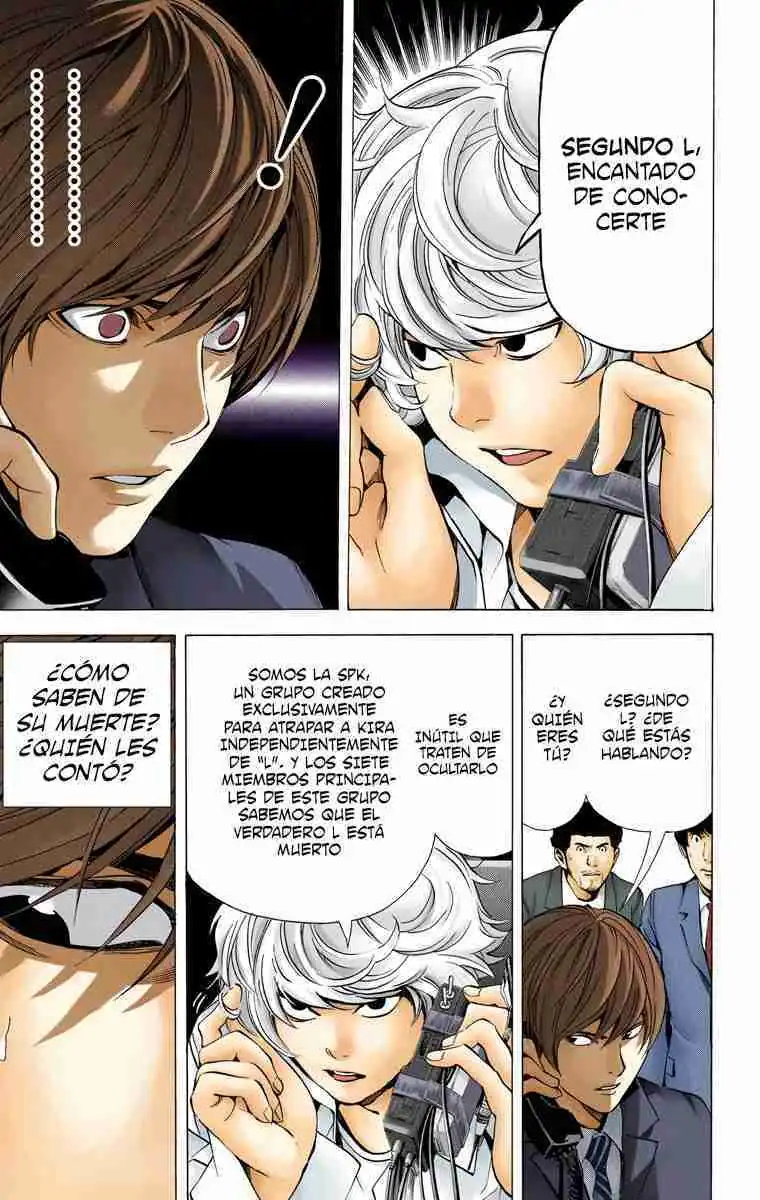Página 9 — Death Note - full color Capítulo 63