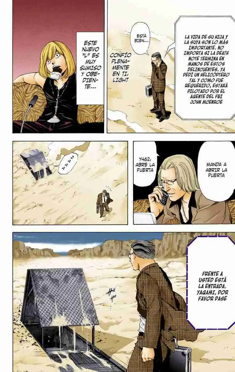 Página 17 — Death Note - full color Capítulo 64