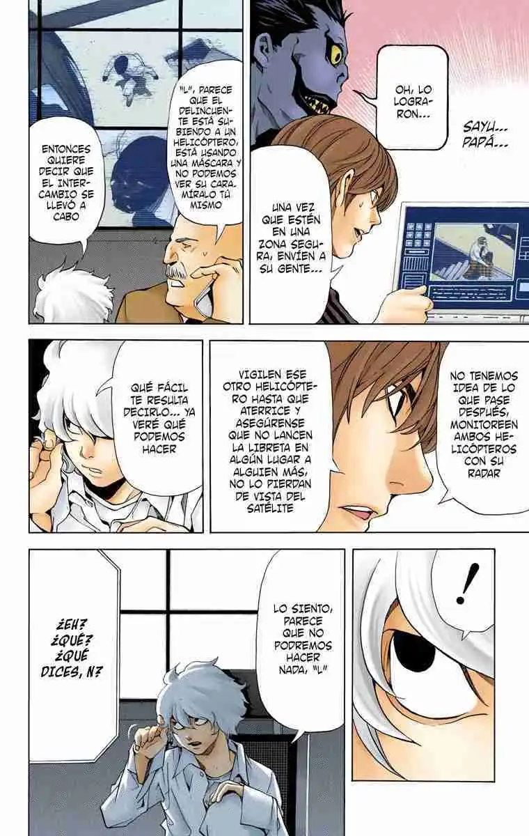 Página 25 — Death Note - full color Capítulo 64