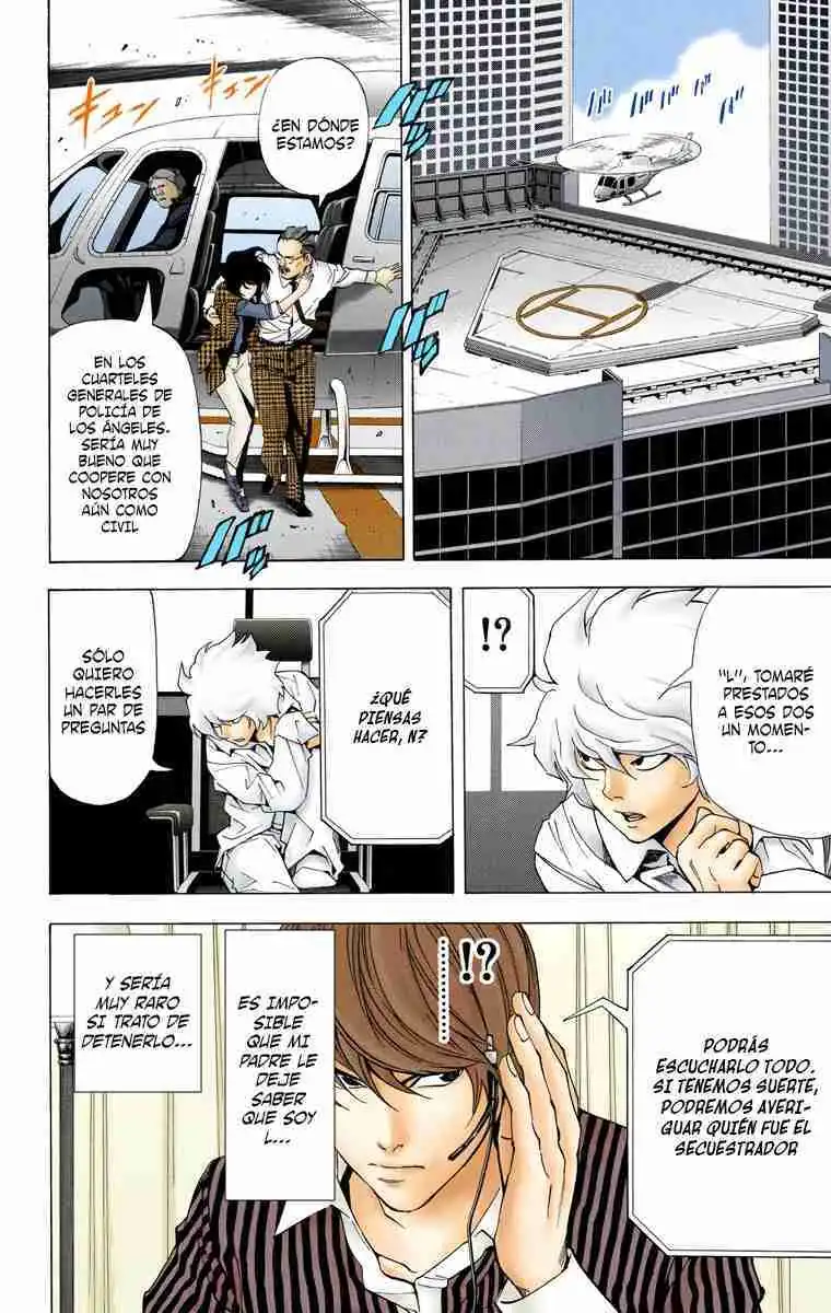 Página 8 — Death Note - full color Capítulo 65