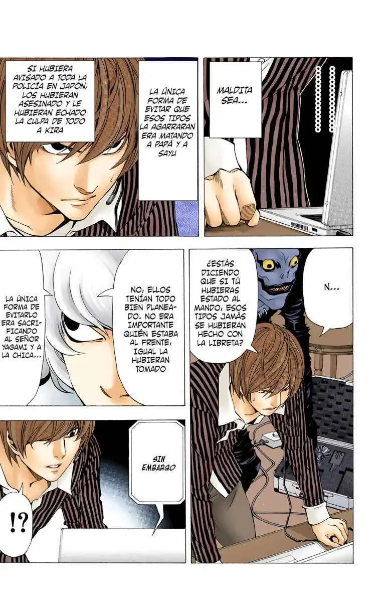 Página 13 — Death Note - full color Capítulo 65