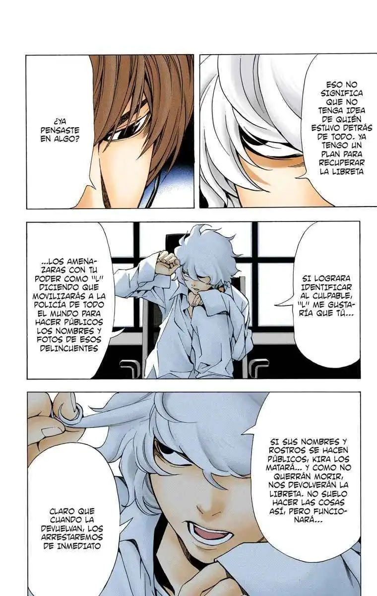 Página 14 — Death Note - full color Capítulo 65