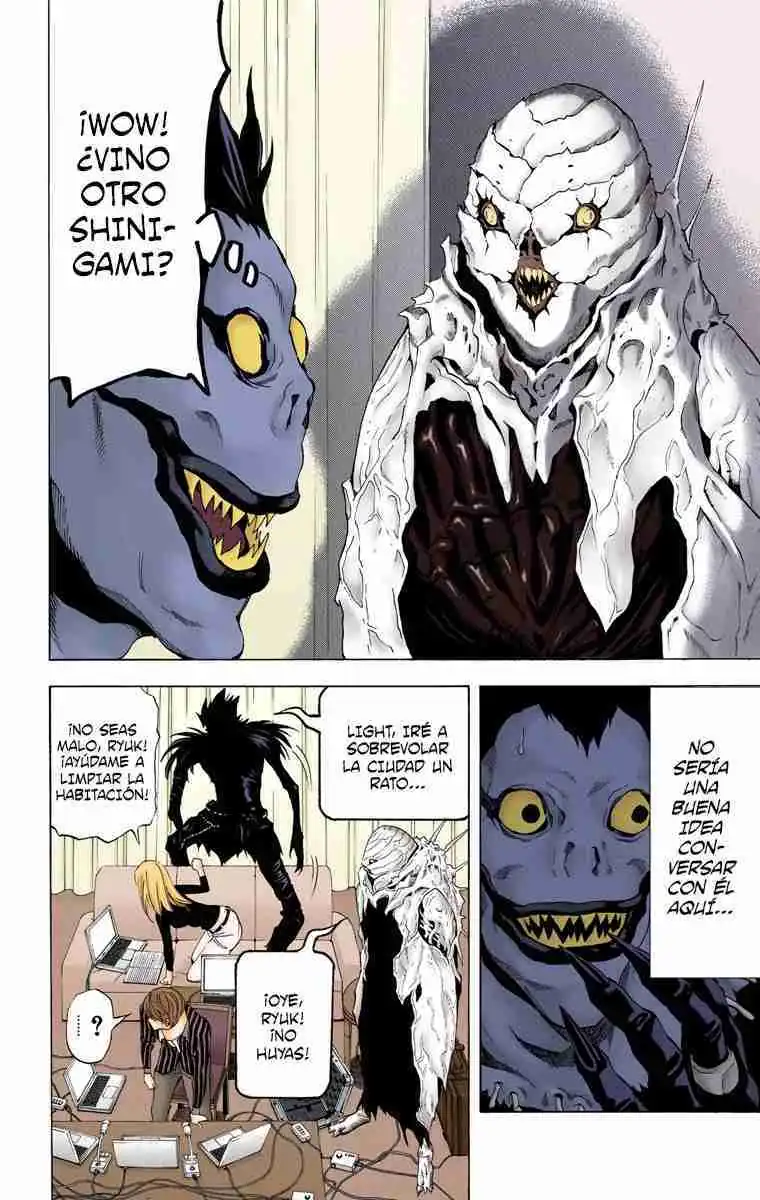 Página 18 — Death Note - full color Capítulo 65