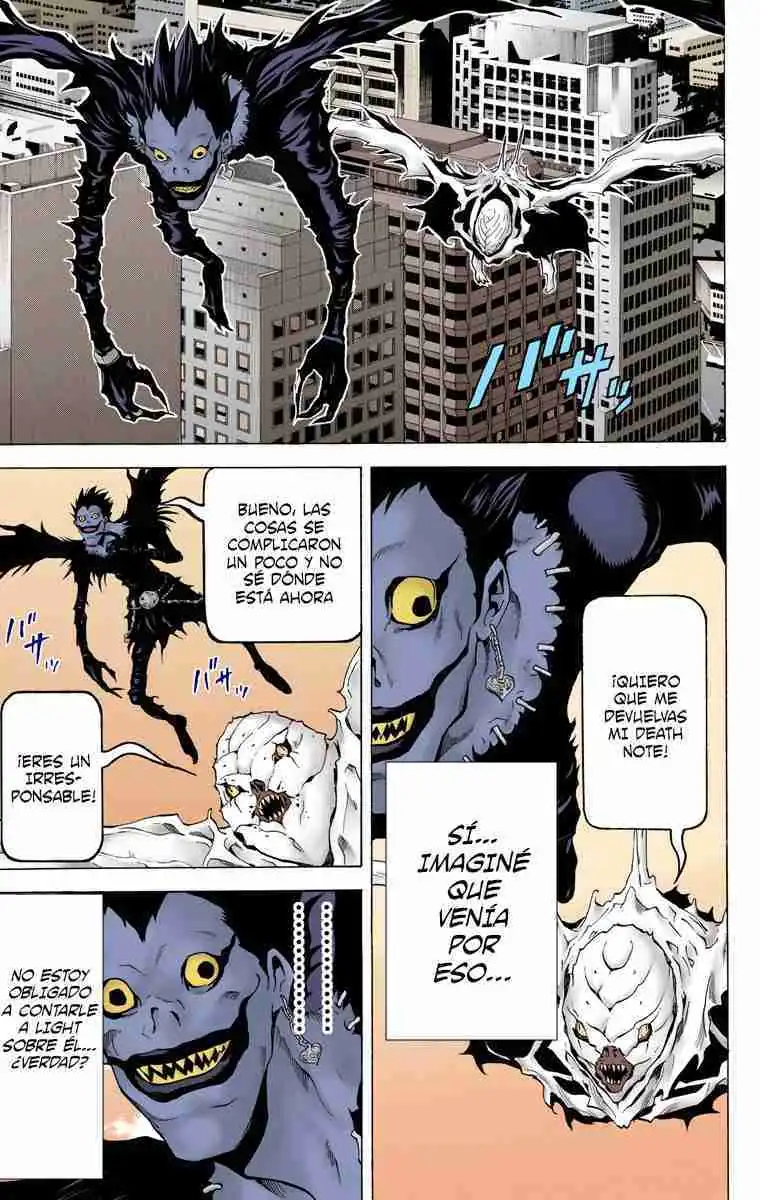 Página 19 — Death Note - full color Capítulo 65