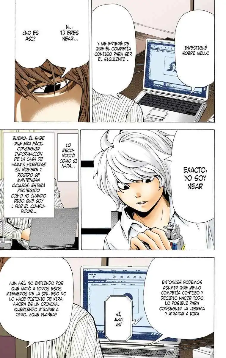 Página 13 — Death Note - full color Capítulo 67