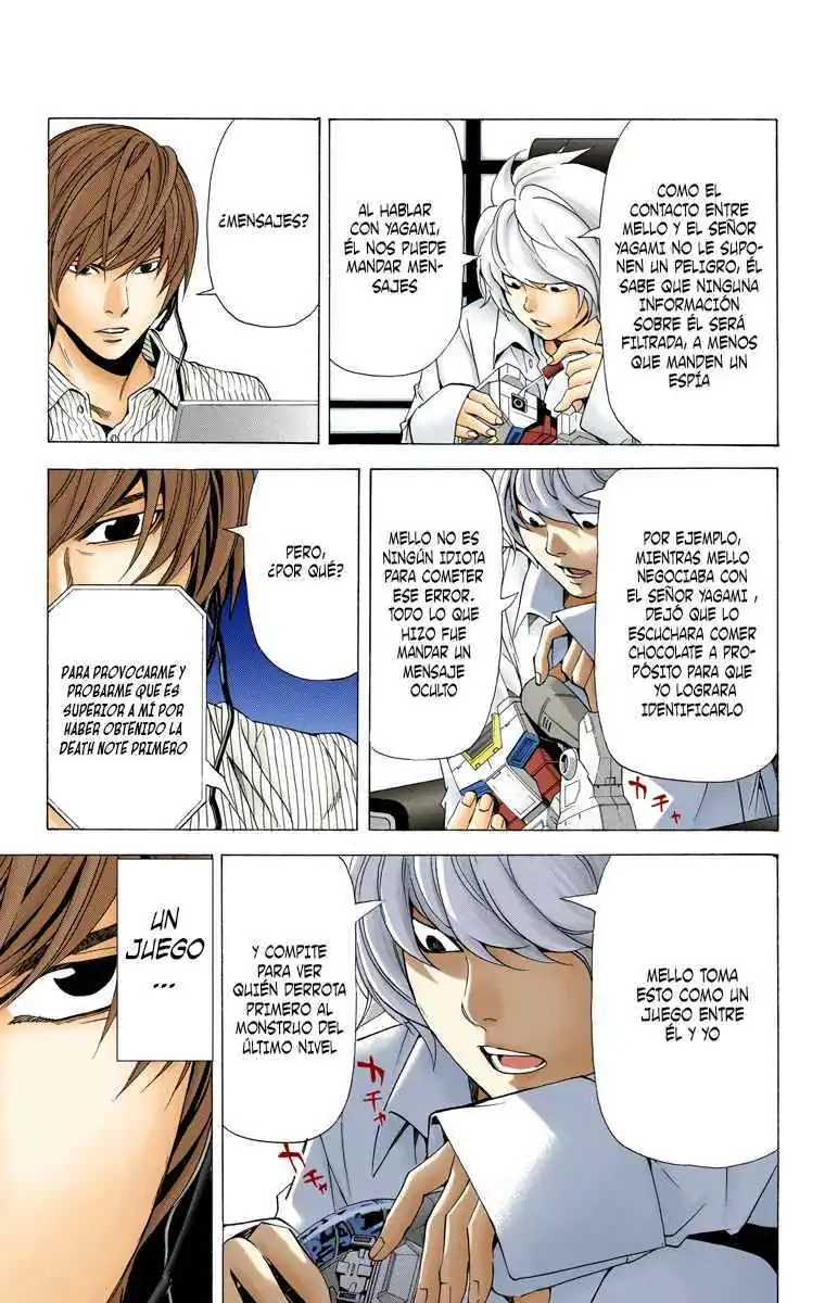 Página 15 — Death Note - full color Capítulo 67