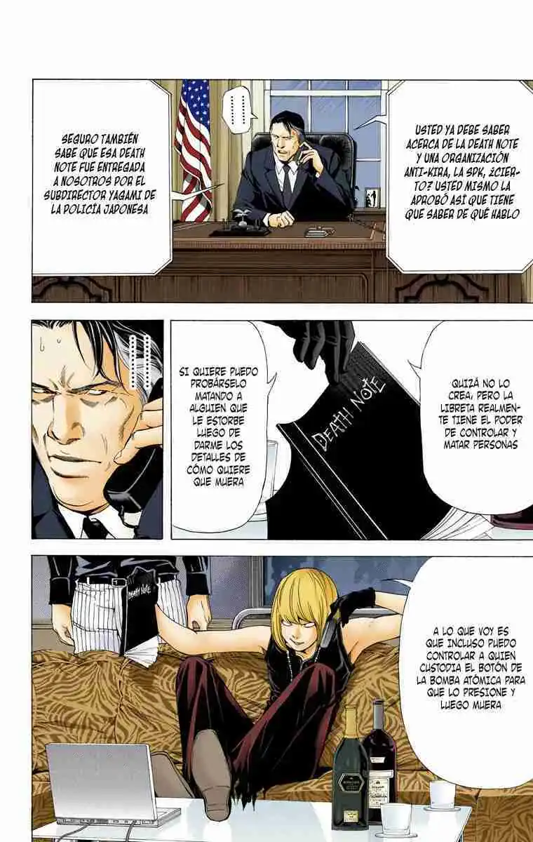 Página 18 — Death Note - full color Capítulo 67