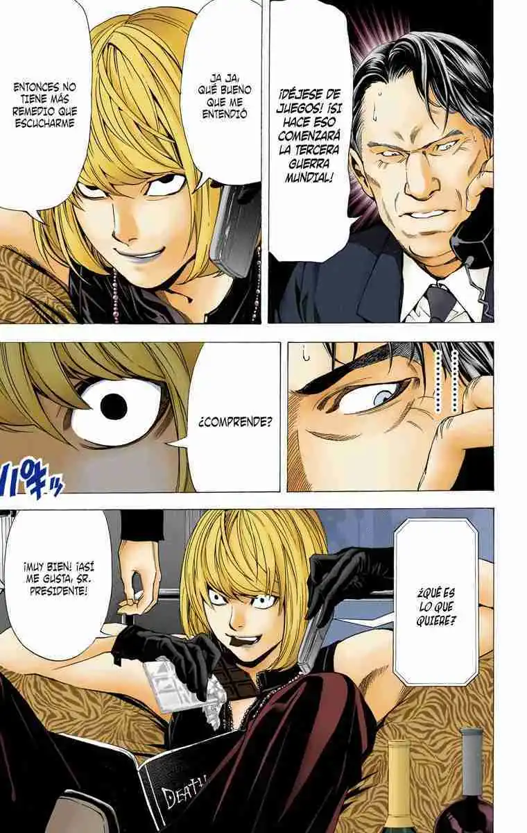 Página 19 — Death Note - full color Capítulo 67