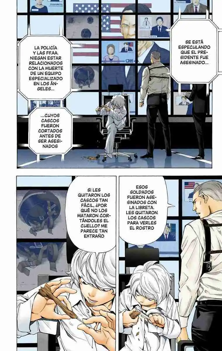 Página 8 — Death Note - full color Capítulo 71