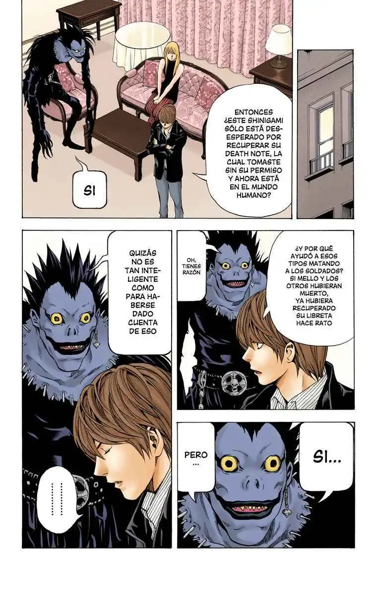 Página 10 — Death Note - full color Capítulo 71