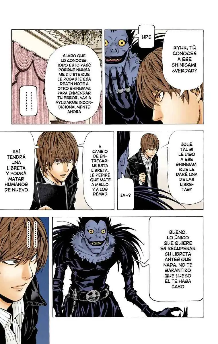 Página 11 — Death Note - full color Capítulo 71