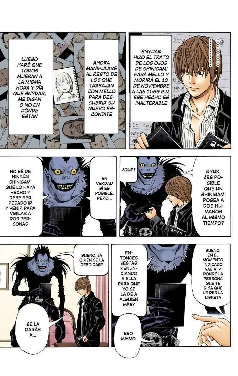 Página 13 — Death Note - full color Capítulo 71