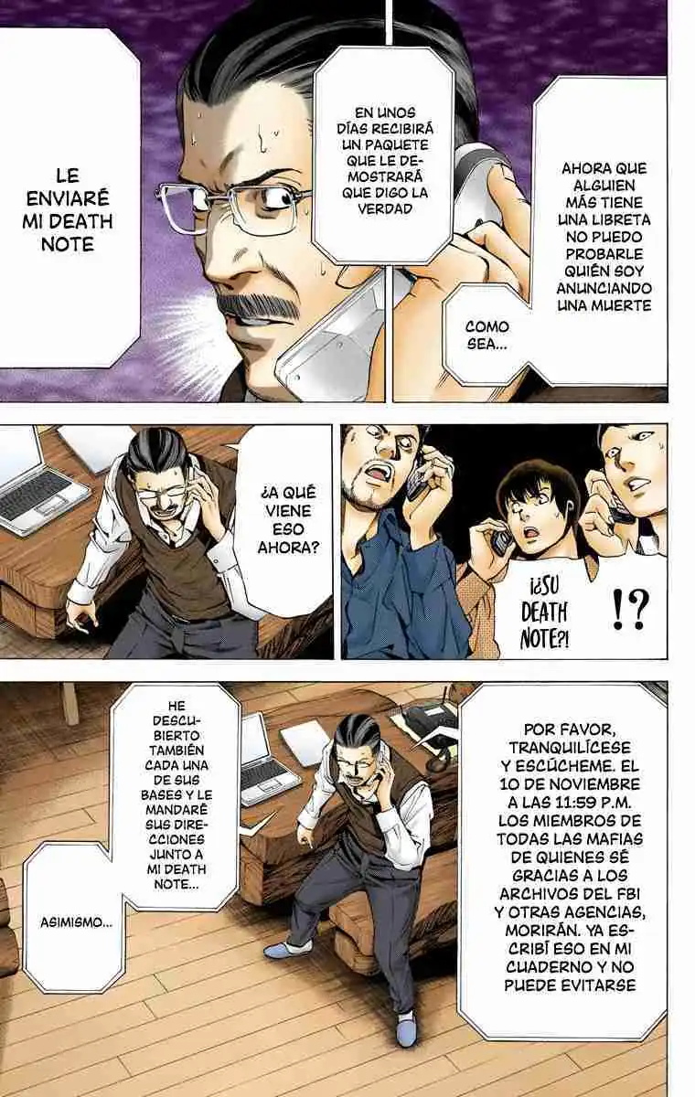 Página 17 — Death Note - full color Capítulo 71