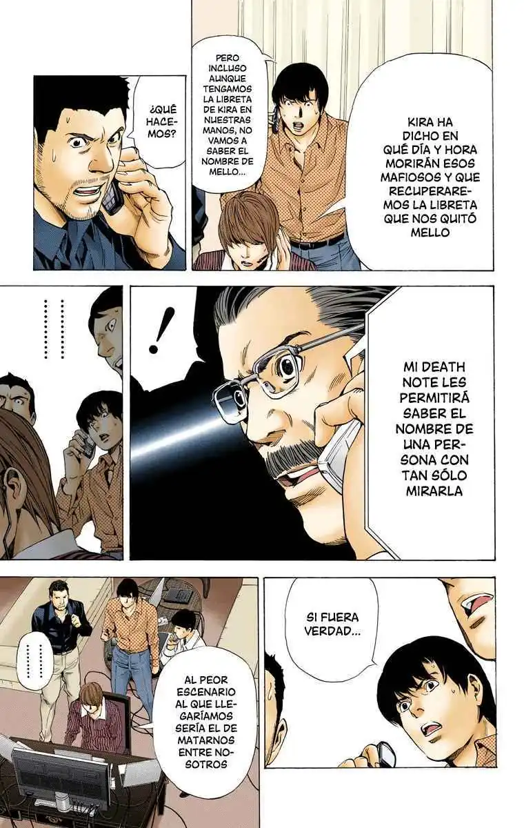 Página 19 — Death Note - full color Capítulo 71