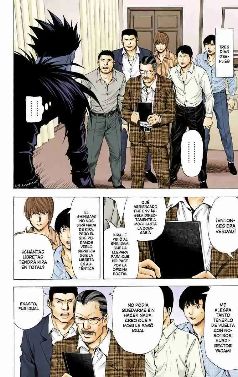 Página 20 — Death Note - full color Capítulo 71