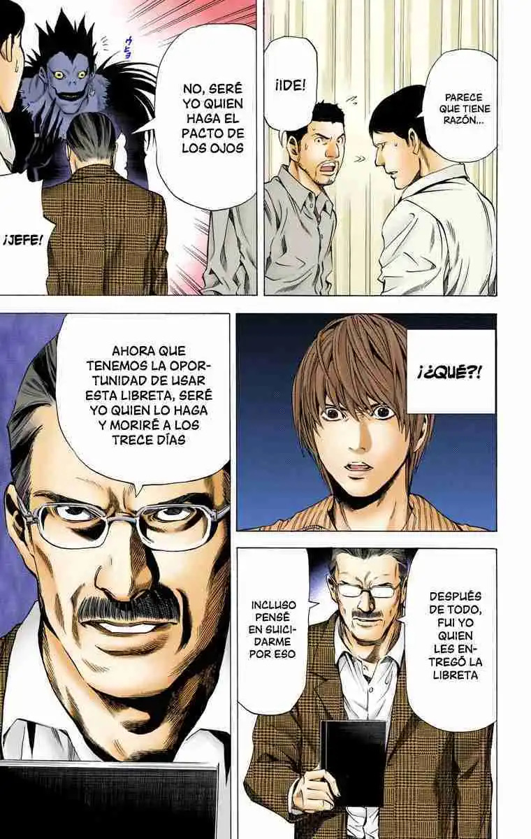 Página 23 — Death Note - full color Capítulo 71
