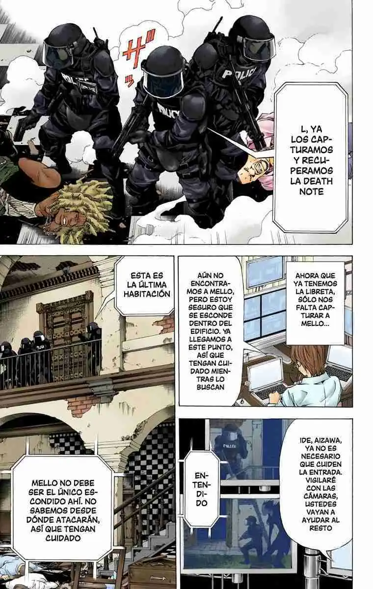 Página 8 — Death Note - full color Capítulo 73