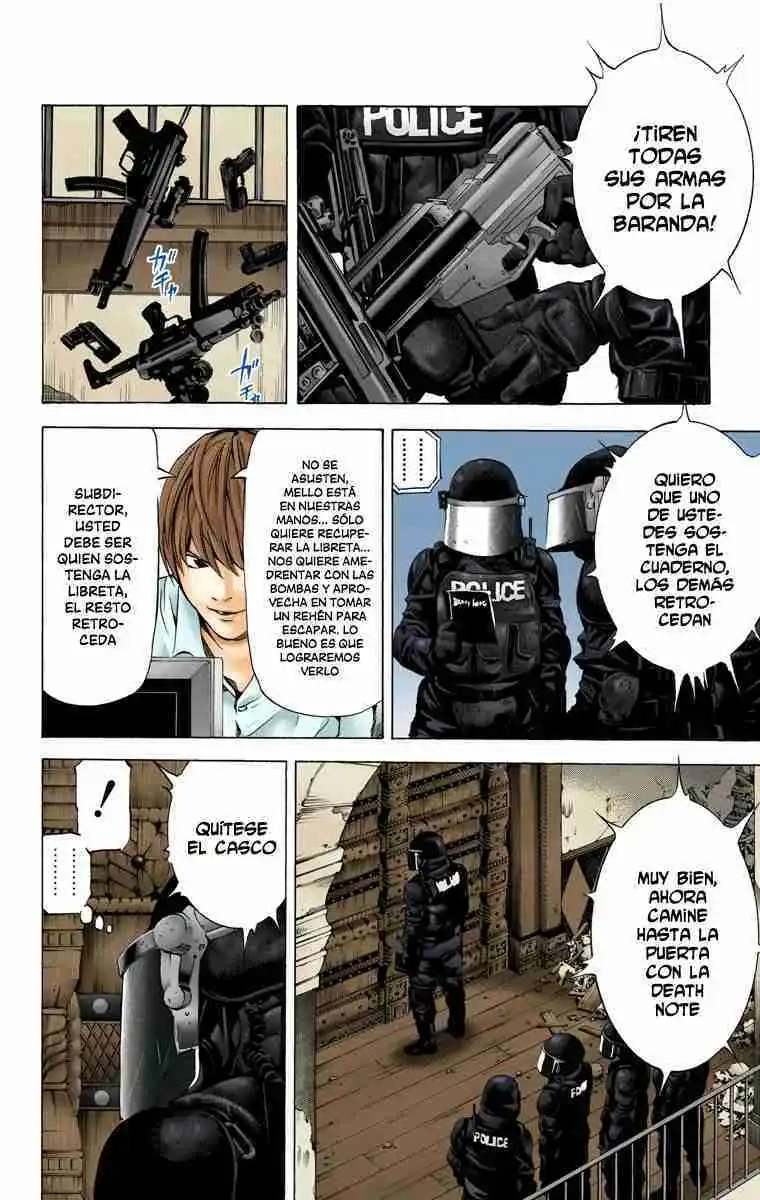 Página 13 — Death Note - full color Capítulo 73