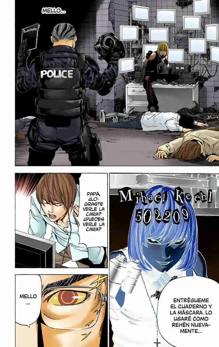 Página 15 — Death Note - full color Capítulo 73