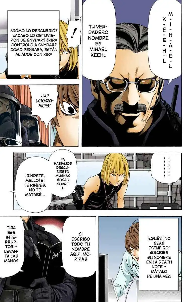 Página 16 — Death Note - full color Capítulo 73