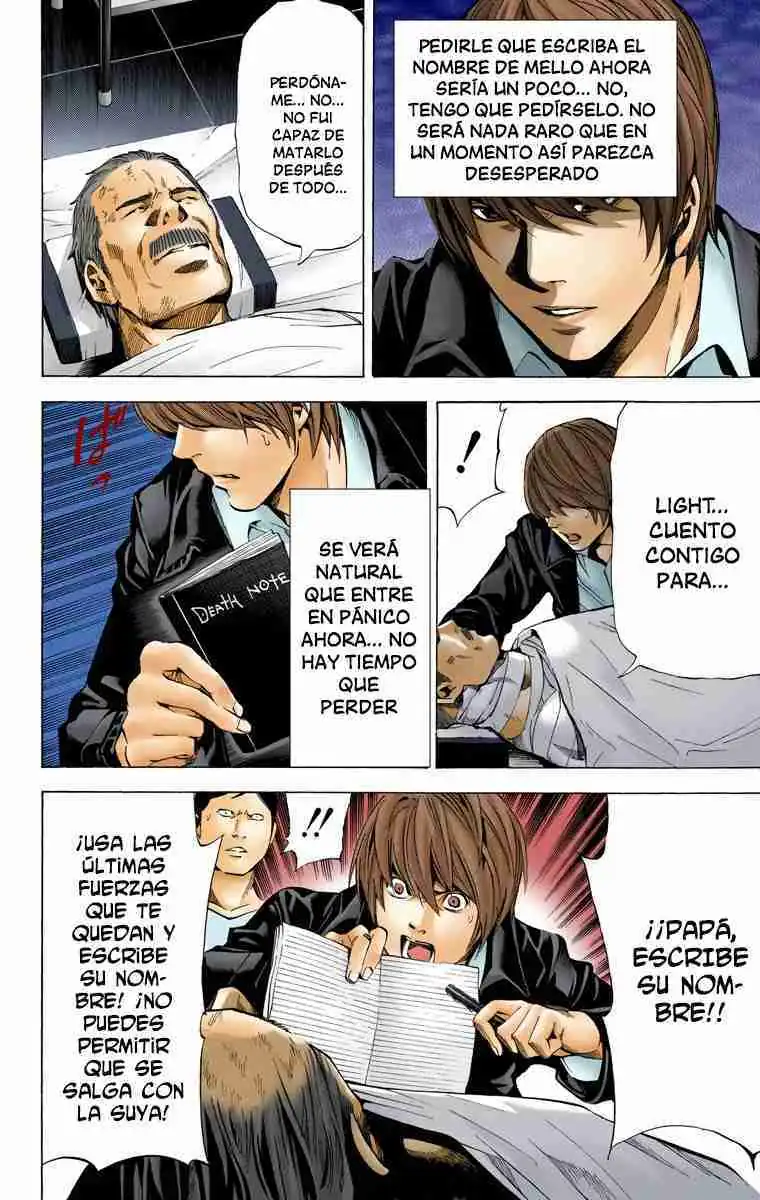 Página 15 — Death Note - full color Capítulo 74